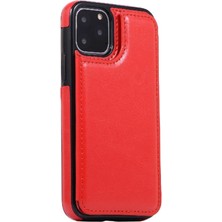 Bdt Shop Kart Tutucu Kickstand ile IPhone 11 Pro Max Pu Deri Için Cüzdan Kılıf (Yurt Dışından)