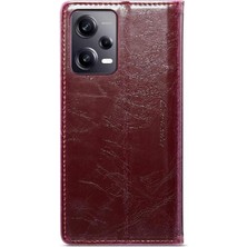 Bdt Shop Xiaomi Redmi Not 12 Için Flip Case Pro 5g Kart Tutucu Manyetik Cüzdan Pu (Yurt Dışından)