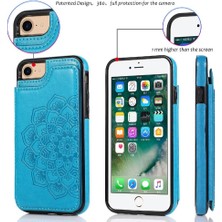 Bdt Shop IPhone 6/6s Pu Deri Çift Düğmeler Için Kart Tutucu Kılıf ile Cüzdan (Yurt Dışından)