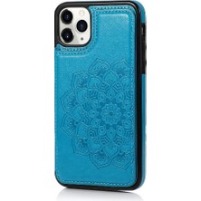 Bdt Shop IPhone 11 Için Kart Tutucu Kılıf ile Cüzdan Pro Max Pu Deri Çevirme Desen (Yurt Dışından)