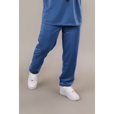 Yakamel Erkek Günlük Mevsimlik Ince Penye Pijama Altı