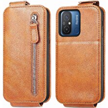 Bdt Shop Fermuarlar Xiaomi Redmi 12C Deri Kılıf Cüzdan Fonksiyonu Için Flip Case Moda (Yurt Dışından)