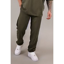 Yakamel Erkek Günlük Mevsimlik Ince Penye Pijama Altı