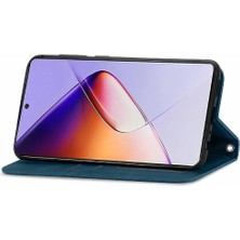 Bdt Shop Infinix Not 40 Için Flip Case Deri Kılıf Kapak Darbeye Cüzdan (Yurt Dışından)