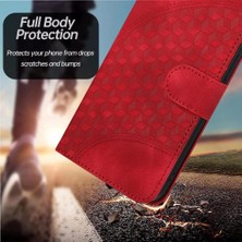 Bdt Shop Sony Xperia 10 Vı Darbeye Deri Kılıf Için Flip Case Geometrik Desen (Yurt Dışından)