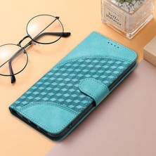 Bdt Shop IPhone 16 Için Flip Case Pro Max Flip Iş Geometrik Desen Manyetik (Yurt Dışından)