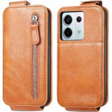 Bdt Shop Fermuarlar Xiaomi Redmi Not 13 Için Flip Case Pro 5g Cüzdan Fonksiyonu Moda (Yurt Dışından)