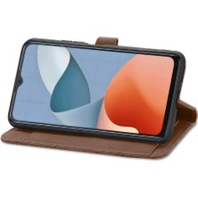 Bdt Shop Zte A34 Cüzdan Flip Fermuar Tarzı Çoklu Kart Yuvası Çok Renkli Flip Case (Yurt Dışından)