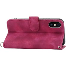 Bdt Shop Iphone 11 X/xs Darbeye Dayanıklı Kabartmalı Çoklu Kredi Kartı Için Flip Case (Yurt Dışından)