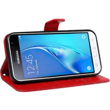 Bdt Shop Kredi Kartı Yuvası Ayrılabilir El ile Samsung Galaxy J3 2016 Için Flip Case (Yurt Dışından)