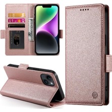 Bdt Shop IPhone 14 Cüzdan Günlük Kullanım Için Flip Case Kartvizit Yuvaları (Yurt Dışından)