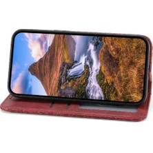 Bdt Shop Google Pixel 8 Pro Günlük Kullanım Için Flip Case El Kayışı Eşkenar Dörtgen Şekli Cüzdan (Yurt Dışından)