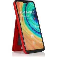 Bdt Shop Huawei Mate 30 Manyetik Toka Kickstand Kart Tutucu ile Uyumlu (Yurt Dışından)