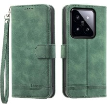 Bdt Shop Xiaomi 14 Pro Premium Manyetik Kapatma Bileklik Kart Yuvaları Için Flip Case (Yurt Dışından)