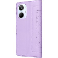 Bdt Shop Realme 10 4g Deri Kılıf Için Flip Case Basit Iş Darbeye Çevir (Yurt Dışından)