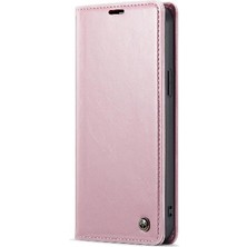 Bdt Shop Iphone 15 Için Flip Case Manyetik Cüzdan Çılgın At Pu Deri Kart (Yurt Dışından)