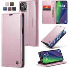 Bdt Shop Iphone 15 Için Flip Case Manyetik Cüzdan Çılgın At Pu Deri Kart (Yurt Dışından)