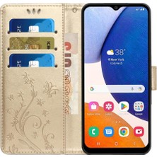 Bdt Shop Samsung Galaxy A35 Kickstand Manyetik Kapatma Bilek Kayışı Pu Için Filp Durumda (Yurt Dışından)