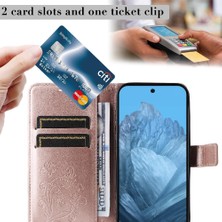 Bdt Shop Google Piksel 9 5g Darbeye Kapak Manyetik Kapak Flip Kickstand Için Kılıf (Yurt Dışından)