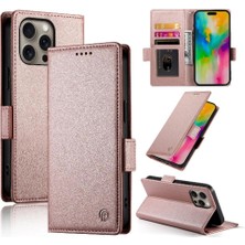 Bdt Shop IPhone 16 Için Flip Case Pro Max Kart Yuvaları Flip Iş Cüzdan Günlük Kullanım (Yurt Dışından)