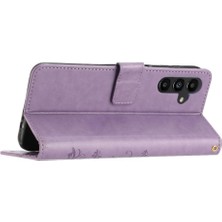 Bdt Shop Samsung Galaxy S24 Fe Kart Tutucu Için Flip Case Pu Deri Kickstand Bilek (Yurt Dışından)