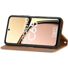 Bdt Shop Realme C65 Cüzdan Flip Kapak Için Flip Case Basit Iş Darbeye (Yurt Dışından)