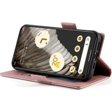 Bdt Shop Google Pixel 7A Kart Yuvaları Flip Cüzdan Günlük Kullanım Iş Için Flip Case (Yurt Dışından)