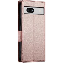 Bdt Shop Google Pixel 7A Kart Yuvaları Flip Cüzdan Günlük Kullanım Iş Için Flip Case (Yurt Dışından)