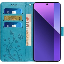 Bdt Shop Huawei Nova 12 Pro Için Filp Durumda Manyetik Kapatma Bilek Kayışı Pu Deri (Yurt Dışından)