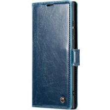 Bdt Shop Samsung Galaxy S24 Için Flip Case Ultra Çılgın At Pu Deri Manyetik (Yurt Dışından)