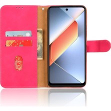 Bdt Shop Tecno Pova 6 Neo Pu Deri Yan Toka Cüzdan Kart Yuvaları Için Flip Case (Yurt Dışından)