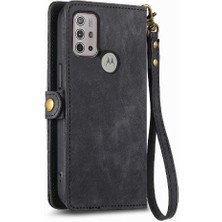 Bdt Shop Motorola Moto G30 Cüzdan Basit Iş Deri Kılıf Flip Case Için Flip Case (Yurt Dışından)