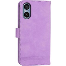 Bdt Shop Sony Xperia 5 V Kart Yuvaları Premium Nakit Cep Bileklik Için Flip Case (Yurt Dışından)