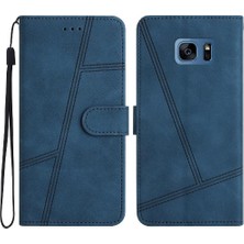 Bdt Shop Samsung Galaxy S7 Için Flip Case Kart Yuvaları Tutucu Manyetik Kapak Folio Tam (Yurt Dışından)