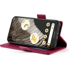 Bdt Shop Google Pixel 7A Kart Yuvaları Flip Cüzdan Günlük Kullanım Iş Için Flip Case (Yurt Dışından)