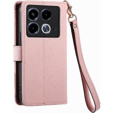 Bdt Shop Infinix Not 40 Fermuar Cüzdan Için Flip Case Darbeye Deri Kılıf Aşk (Yurt Dışından)