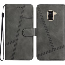 Bdt Shop Samsung Galaxy A8 Artı 2018 Tam Koruma Için Flip Case Cüzdan Pu Bilek (Yurt Dışından)