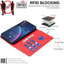 Bdt Shop IPhone Xr Kart Yuvaları Tutucu Kickstand Darbeye Tpu Iç Için Flip Case (Yurt Dışından)