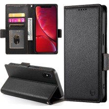 Bdt Shop IPhone x Için Flip Case/xs Cüzdan Flip Kart Yuvaları Iş Günlük Kullanım (Yurt Dışından)