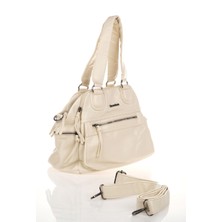 Liva Bag Collection 21K Barcelona Yıkama Deri Kadın Omuz Çanta
