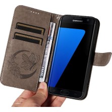 BDT Boutique Kredi Kartı Yuvası Yüksek Kaliteli Deri ile Samsung Galaxy S7 Için Flip Case (Yurt Dışından)