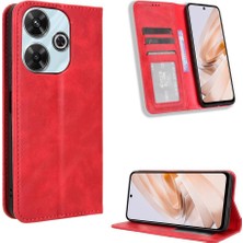 BDT Boutique Xiaomi Poco M6 4g Pu Deri Manyetik Kapatma Cüzdan (Yurt Dışından)