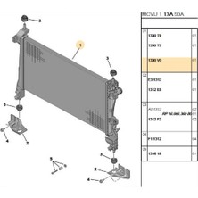 Kale Su Radyatörü Bipper 1,4 Hdı (2062011-033034-161824-1330V0)
