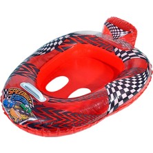 Araba Şekilde Ayak Geçmeli Bebek Simidi - Bestway 34054 Speedway Friends Care Seat / 0-2 Yaş