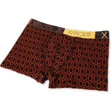 Desenli Erkek Pamuklu Boxer - Plasma