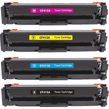 PowPrint Hp 203A-CF540A Pro Mfp M280NW - M281FDW Cmyk 1 Set Muadil Toner