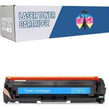 PowPrint Hp Pro Mfp M377DW 204A-CF511A Mavi Muadil Toner