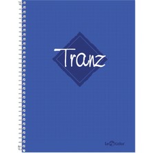 Tranz Defter  A-5  100 Yaprak Kareli Mavi