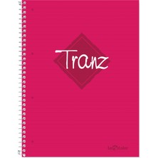 Tranz Defter  A-5  100 Yaprak Çizgili Pembe