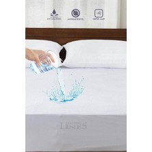 Home Lines Sıvı Geçirmez Yatak Koruyucu Alez, Fitted Lastikli Kenar